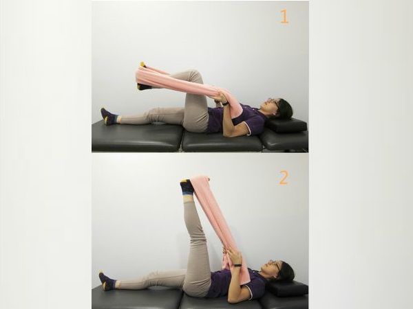 推薦運動2：大腿後側肌群牽拉運