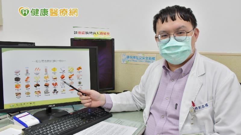 蛋白質的攝取量在不同條件下有不同限制，例如手術後、敗血症、創傷或燒燙傷等急性病人，就可透過提高蛋白質的攝取，降低死亡率；而第四、第五期的慢性腎臟病人，不論有無糖尿病，在良好的飲食衛教輔助下，每日蛋白質攝取量應降至0.8 g/kg，以減緩腎功能惡化。