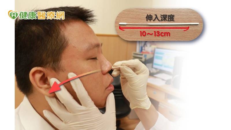 冠狀病毒必須依附在細胞存活，所以做快篩時，要採集到上呼吸道系統的細胞，才能正確檢測出病毒。