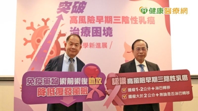 乳房摸到腫塊竟是高風險三陰性乳癌　挺過治療17次邁新生 