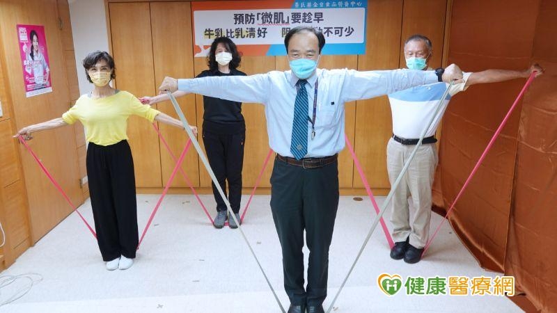 肌少症老人死亡率較一般老人多1倍！　阻力運動「微肌」變轉機