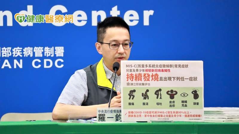 輕症免通報如何判定MIS-C？羅一鈞解答　家長注意！6大警訊應就醫