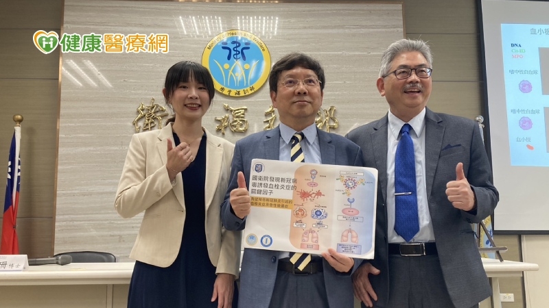 新冠肺炎造成血栓炎症　國衛院領先全球找到解方