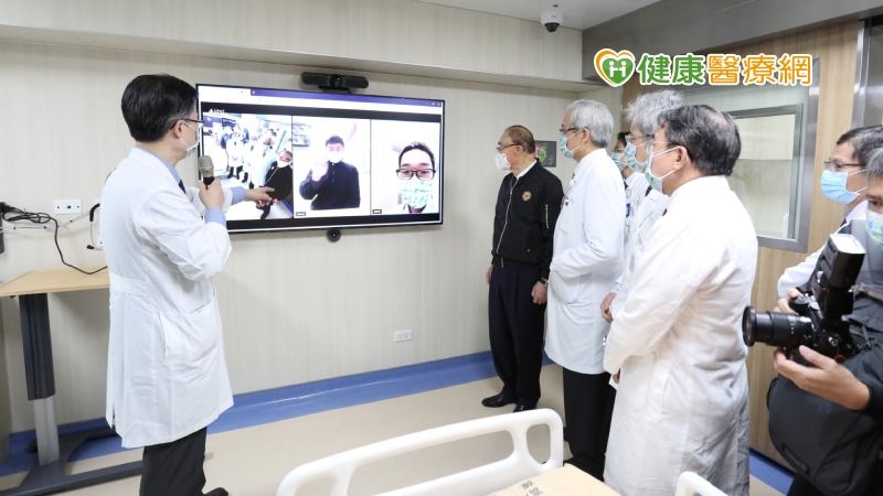 北榮重粒子治療半年助百人抗癌　國內首座「智慧科技加護病房」正式啟用