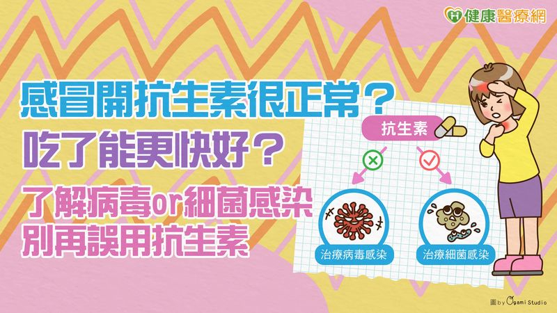 抗生素主要是用來治療細菌感染的問題，而非病毒感染，一般感冒族群可能有很多被過度使用抗生素情形，甚至誤以為抗生素可以快速治療。