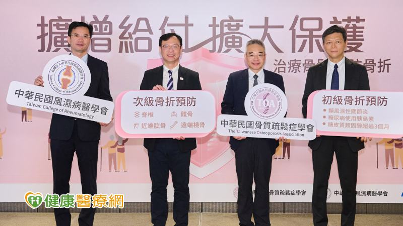 骨鬆藥物健保擴大給付！「這些」族群都可使用　注意3大骨鬆警訊及早篩檢