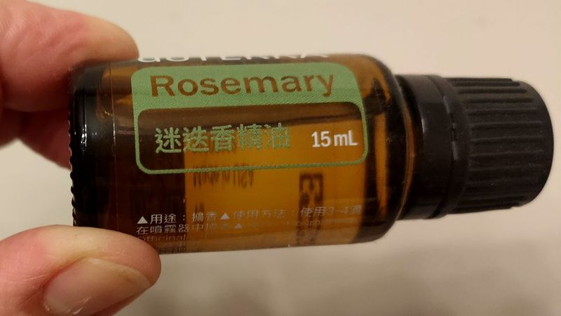 興大研究團隊分析來自迷迭香等精油找出其中最有潛力對抗疲勞的候選物。（中華新聞雲記者楊文琳攝）