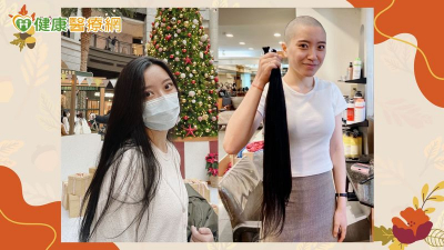 「掉髮焦慮」比病痛更折磨！長髮美女勇剃光頭為癌友延續希望