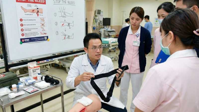 外傷大出血黃金3分鐘　3招保命