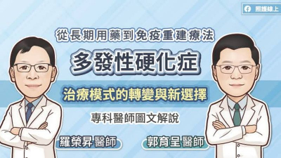 從長期用藥到免疫重建療法，多發性硬化症治療模式的轉變與新選擇