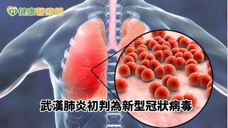 防疫最新！　武漢肺炎初判為新型冠狀病毒