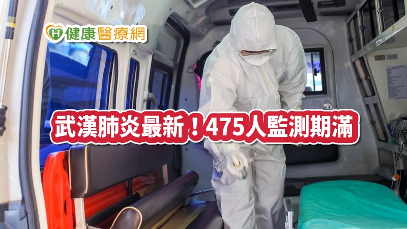 【武漢肺炎】最新！475人監測期滿回復正常生活　中國確診逾4萬