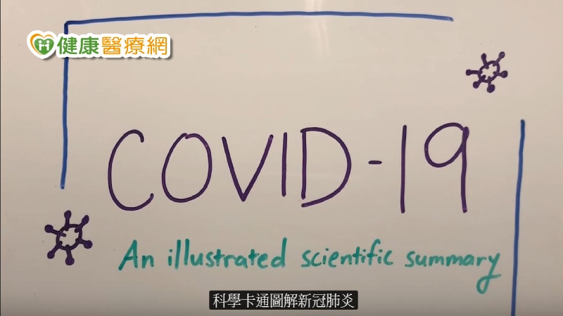 中研院推卡通防疫影片　娓娓道出病毒史詩