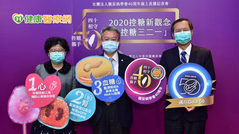 2020控糖新觀念「控糖三二一」合照儀式