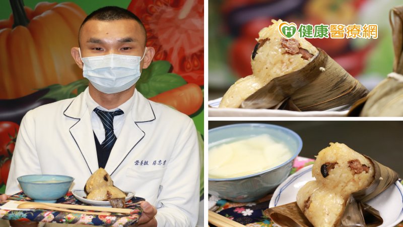 營養師提醒，越美味的粽子往往熱量爆表，吃粽要挑剔，淺嚐美味不放縱，才能健康過端午。