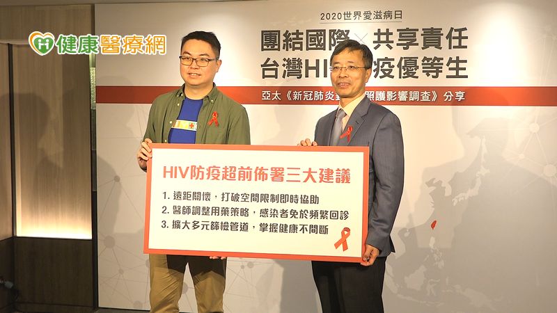 台灣HIV防疫交出好成績　新冠疫情中仍維持高篩治率