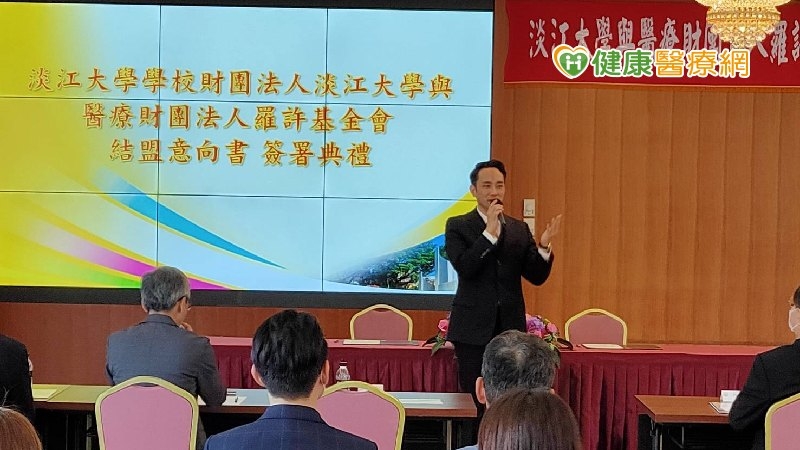 圖2羅許基金會羅東博愛醫院許豪執行長期望透過合作，培育優秀人才，打造產學合作交流的卓越平台。