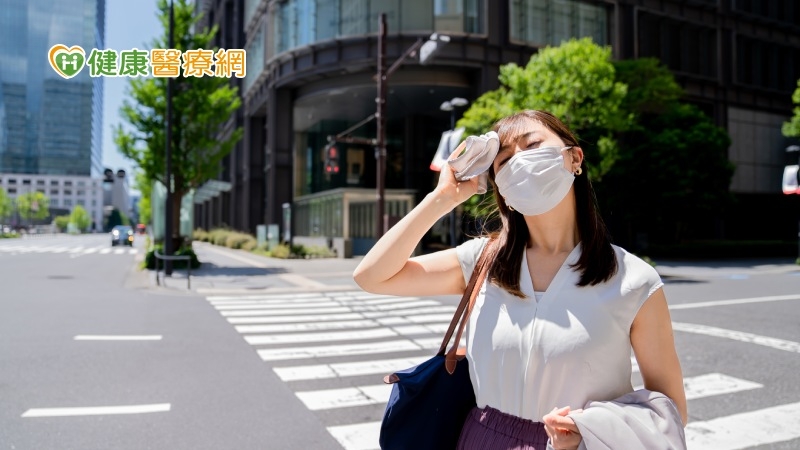 APP可一覽全臺各縣市熱傷害預警地圖，並查詢每日各時段及每週熱傷害預警燈號。