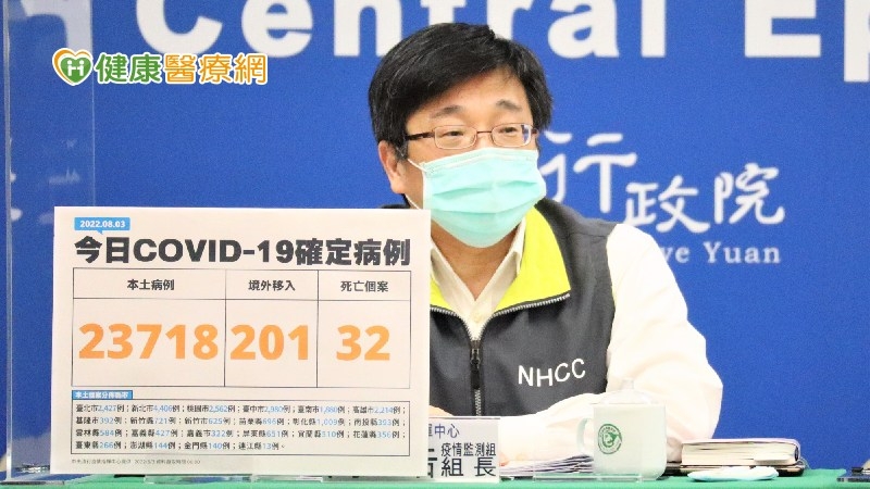 疾管署署長周志浩表示，由於BA.5已出現本土案例，未來疫情也可能會稍微回升。