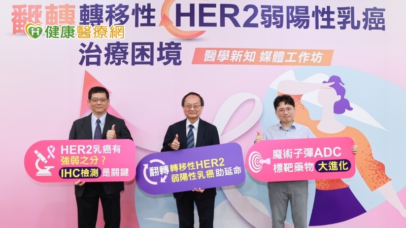  乳癌新分型「HER2弱陽性」 半數轉移型乳癌患者是這類 - 健康醫療網 Illustration 