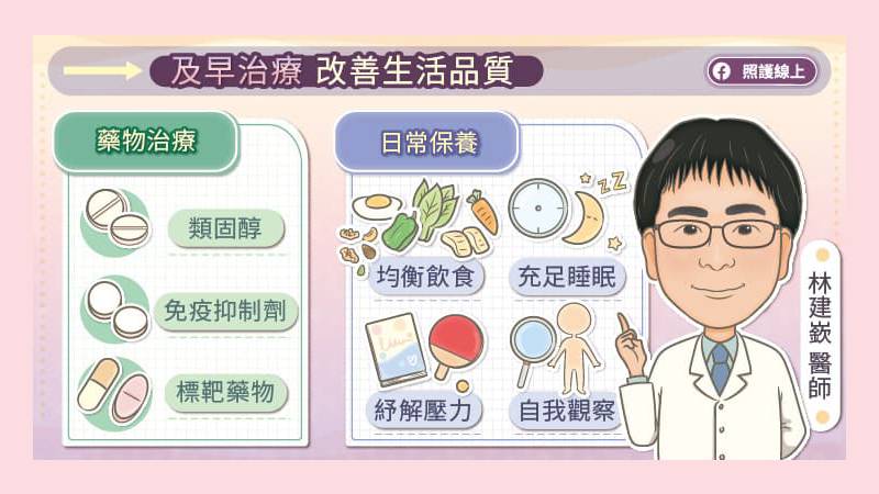 及早治療 改善生活品質