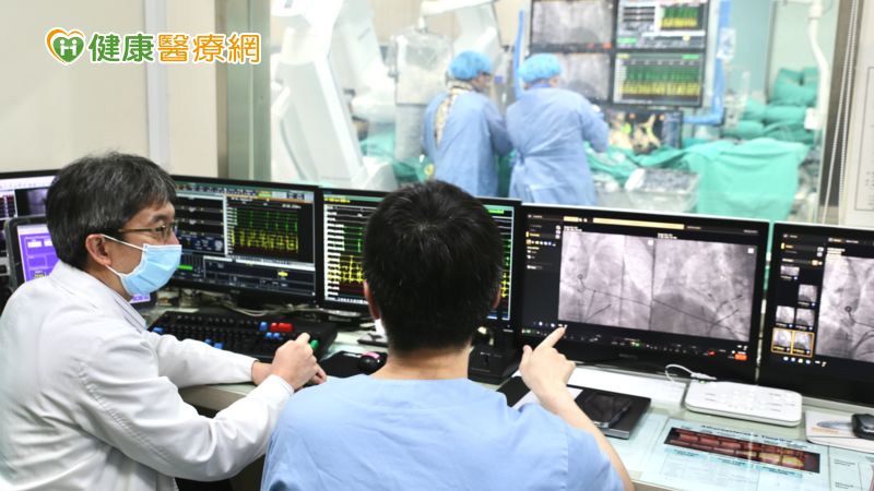 國軍桃園總醫院引進3D立體定位心臟電燒技術，提供如GPS般的精準定位。（圖／健康醫療網提供）