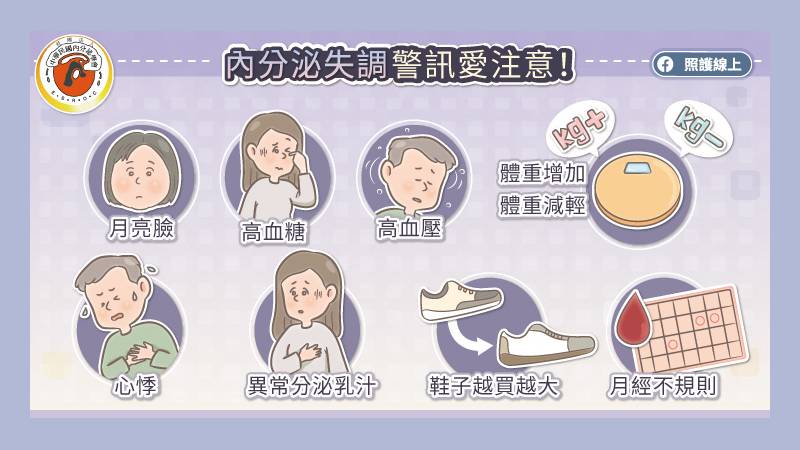 內分泌失調，警訊愛注意！