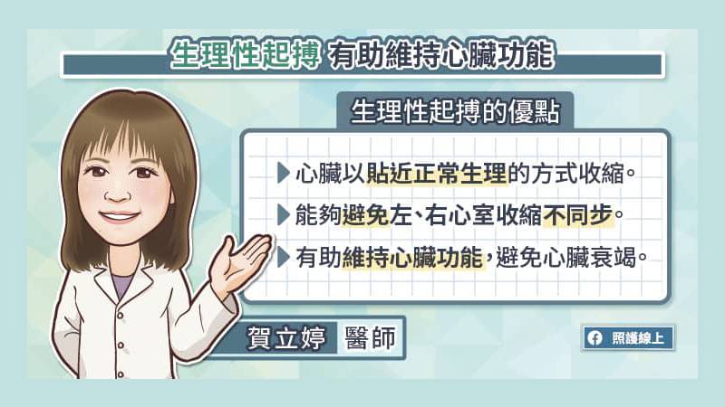 採用生理性起搏術式能讓電流以貼近生理的方式傳導