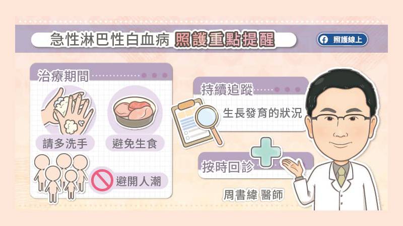 急性淋巴性白血病照護重點