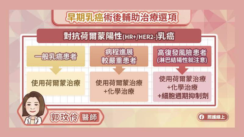 早期乳癌術後治療選項