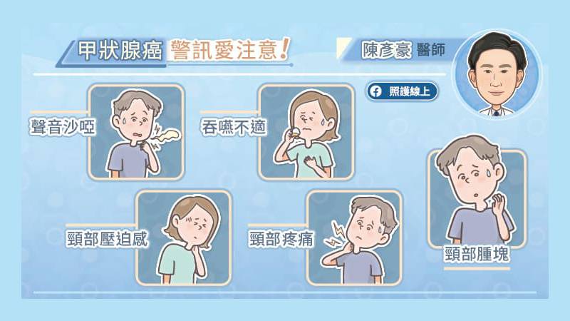 甲狀腺癌警訊愛注意