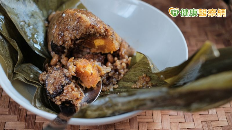 粽子熱量不容小覷，過量食用容易造成身體負擔。