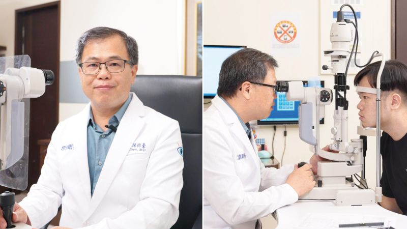 陳怡豪醫師加入澄清眼科高雄國際院區，一同守護高雄民眾眼部健康。圖：澄清眼科提供