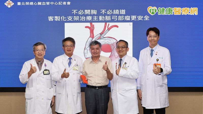 不必開胸、不必繞道! 客製化支架治療主動脈弓部瘤更安全 c319fcbc957d19fdf4af9dbcd3eff388