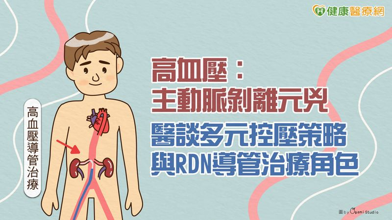 高血壓：主動脈剝離元兇　醫談多元控壓策略與RDN導管治療角色