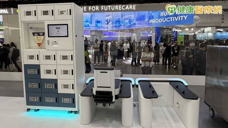 醫護每月少跑120公里！智慧送藥機器人亮相COMPUTEX　助減輕急診配送負擔