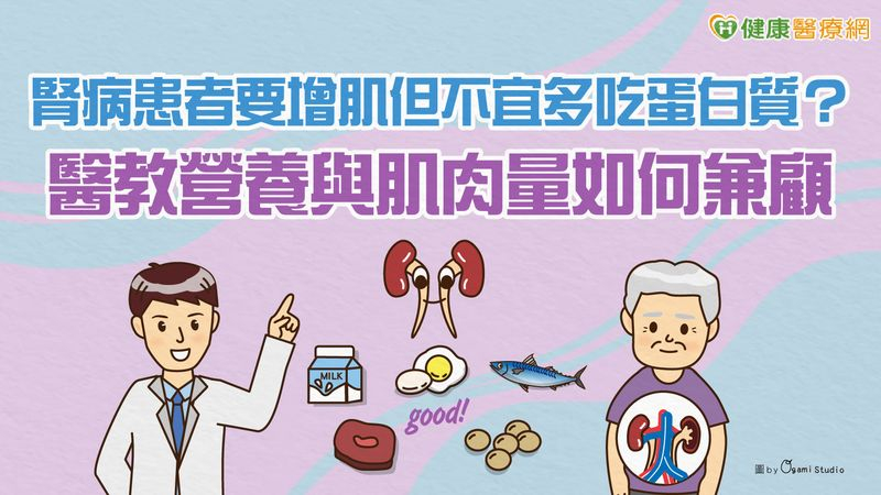 花蓮慈濟醫院慢性腎臟病防治中心林于立主任表示，肌少症在一般老年族群中盛行率約7至10%，慢性腎臟病腎友則為15至20%，風險高出2倍。
